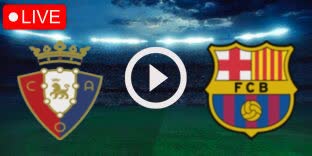 بث مباشر مباراة برشلونة ضد أوساسونا